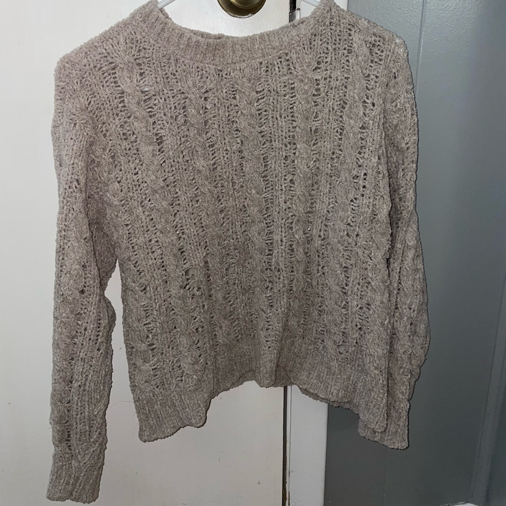 American Eagle Soft Cable Knit Sweater